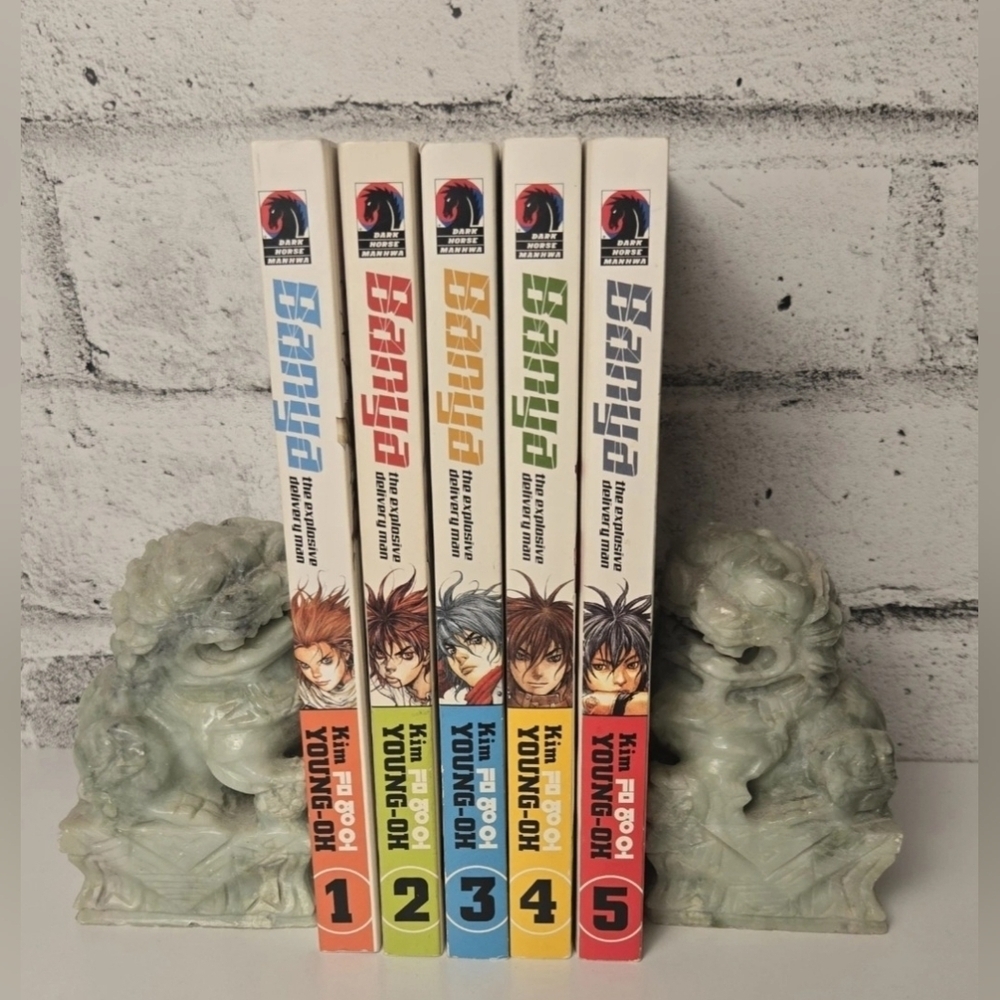 Banya The Explosive Delivery Man Vol 1 2 3 4 5 Complete Dark Horse Manhwa Set